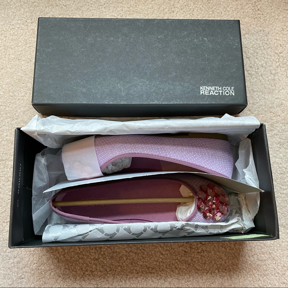 [NWT] Kenneth Cole Reaction Dip and Slide Flats